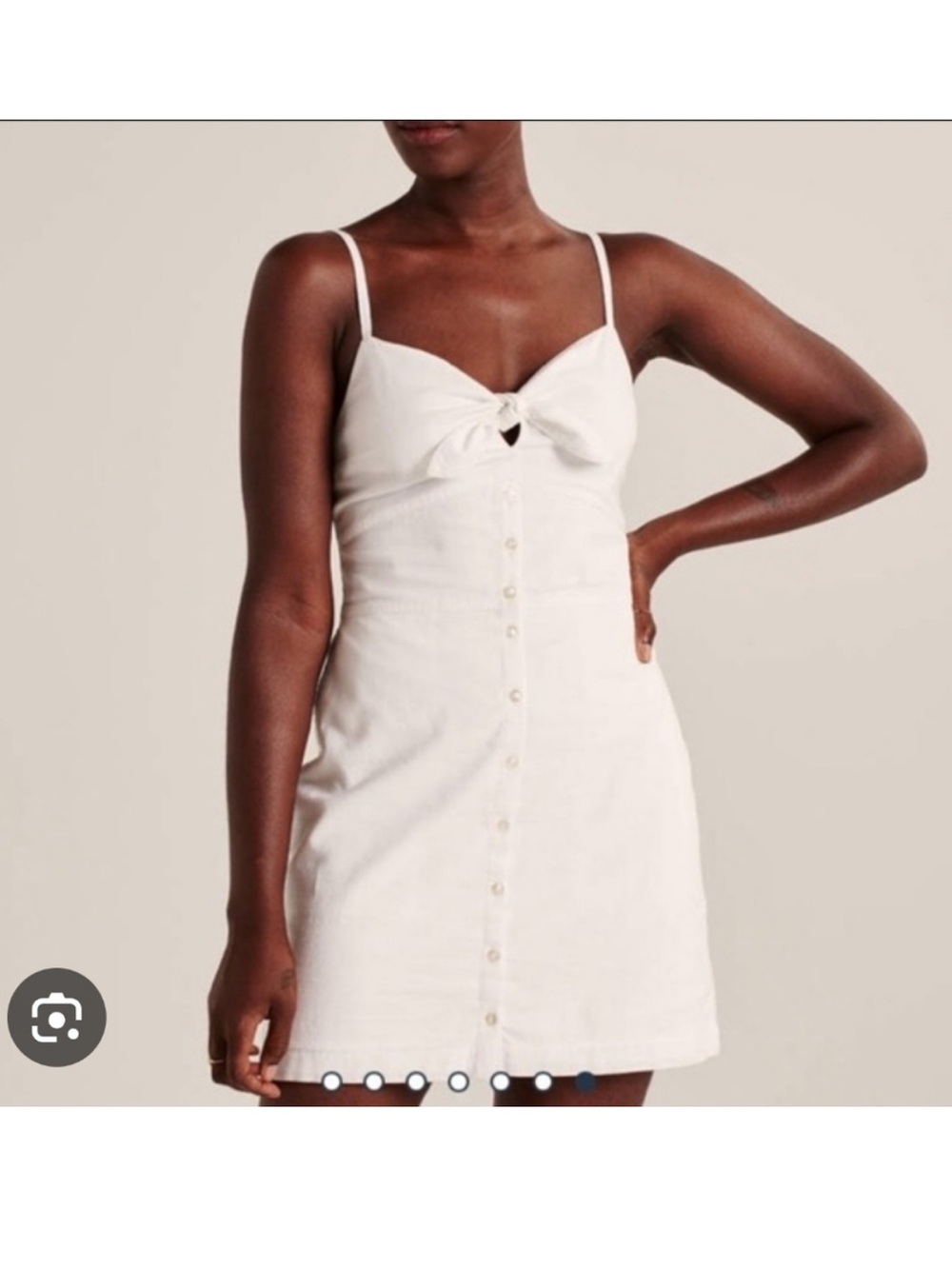 Abercrombie and Fitch tie front dress sz small